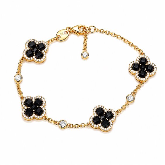 Bracciale Ultima Edizione Donna in Argento BAO1824-NERO - BAO1824-NERO